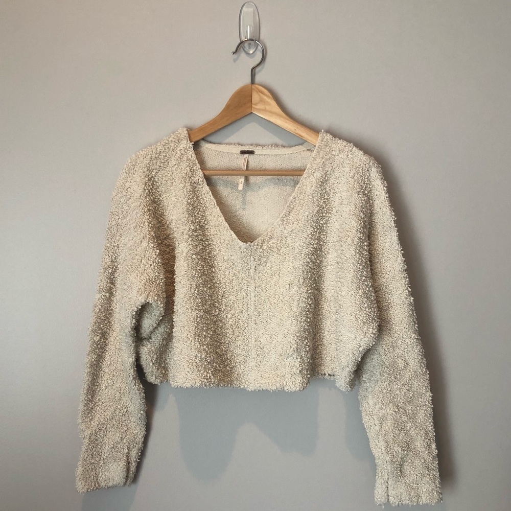 Free people crop sweater